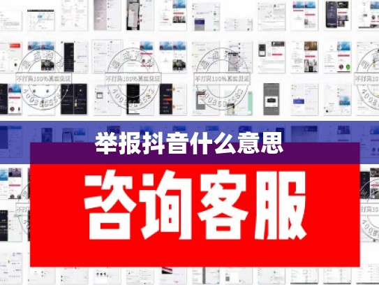 举报抖音什么意思
