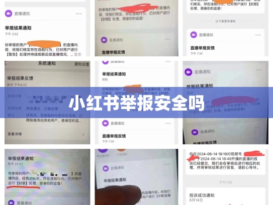 小红书举报安全吗