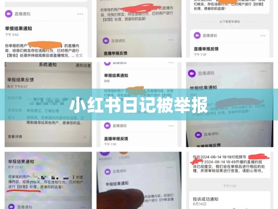 小红书日记被举报