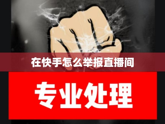 在快手怎么举报直播间